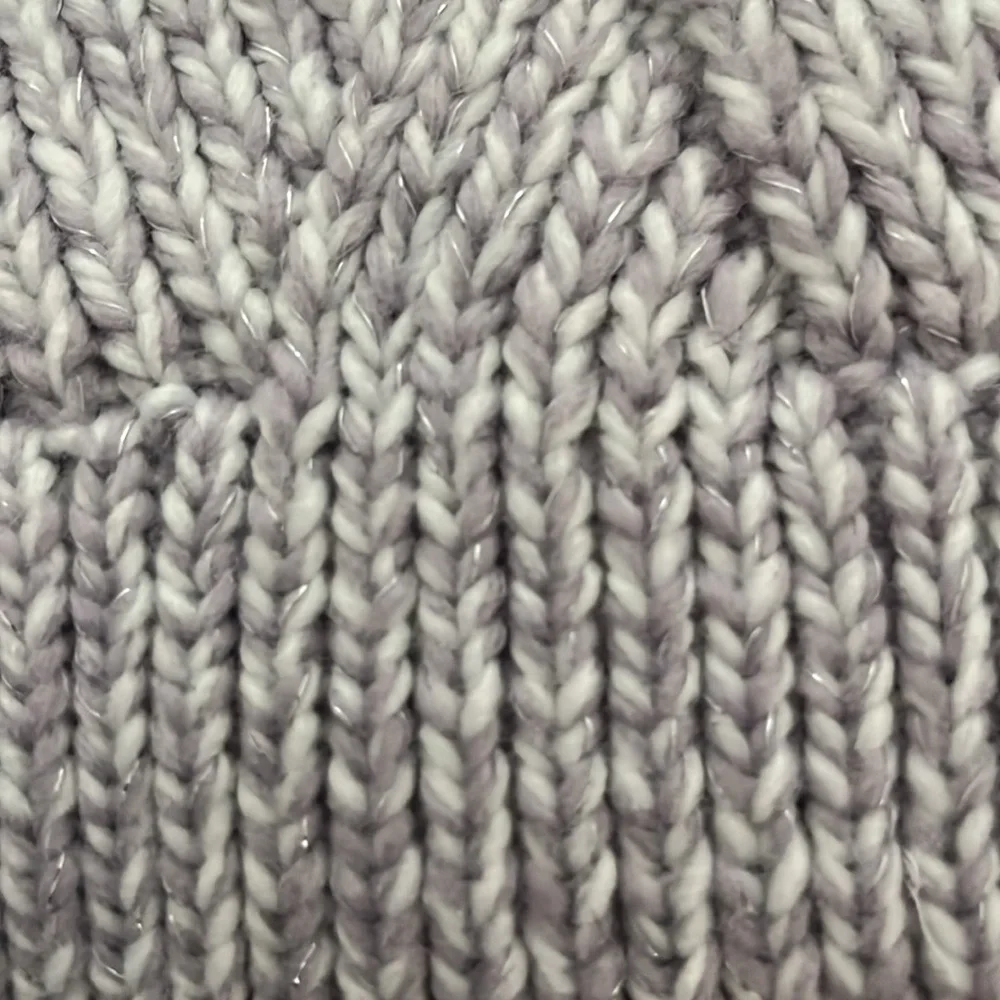 ❄️NWT❄️ Marc New York Andrew Marc ladies scarf & hat set lavender/white/silver - Picture 2 of 5